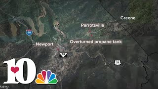 CCSD: Two Cocke County deputies injured during propane spill, evacuation order lifted
