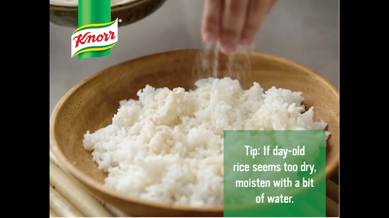 TIPS: How to Make Salted Egg Fried Rice | Knorr Salted Egg Powder