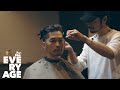 【Japanese Barber】【バーバースタイル】40代大人男子 x 癖毛を個性に変えるヘアスタイリング | 2パターン - OLDMAN BARBERSHOP - #福岡 #フェード