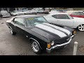 Test Drive 1972 Chevy Chevelle 454 Big Block SOLD for $27,900 Maple Motors