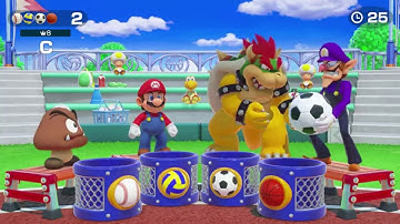 Super Mario Party all memory games (Gameplay by NintendoMovies)