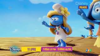 Smurfs The Lost Village - Promo Disney Channel Asia Item Age Era 040621