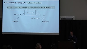 Vlad Kolesnikov - Covert Security with Public Verifiability: Faster, Leaner, and Simpler