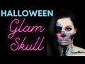 Glam Crystal Skull | HALLOWEEN TUTORIAL