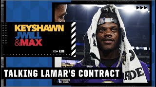 How much money will Lamar Jackson make when he signs a new contract? 💰 | KJM