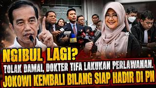 Download lagu LYING AGAIN? REJECTING SETTLEMENT, DR. TIFA FIGHTS BACK. JOKOWI SAYS HE IS READY TO APPEAR IN COU...