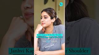 Janhvi Kapoor Broke Her Shoulder While Filming Mr. & Mrs Mahi Curly Tales