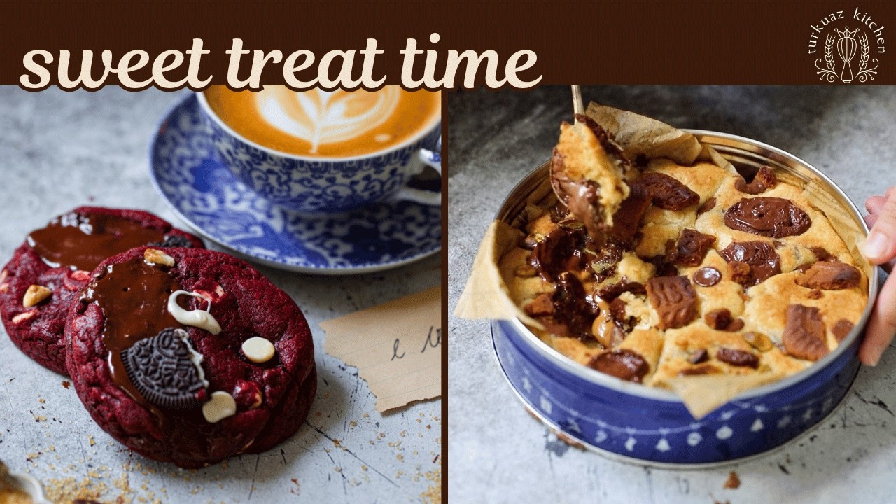 Sweet Treat Time (Red Velvet Cookies & Viral Cookie Tin)