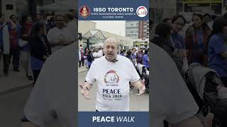 MPP Micheal Tibollo at the Peace Walk! @issotoronto