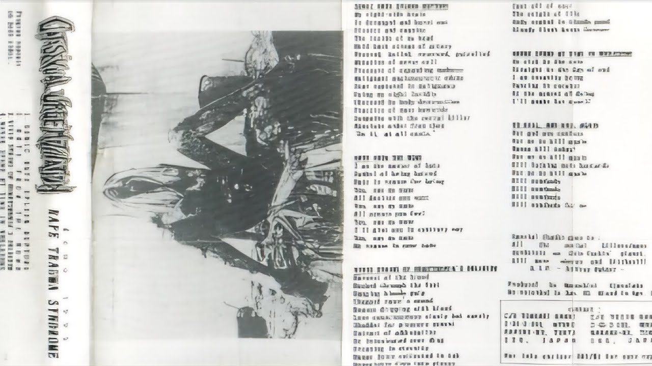 Catasexual Urge Motivation – Demo 1995 - Rape Trauma Syndrome