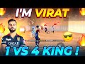 Im virat  solo vs squad highlights   freefire india virat kohli in freefire 