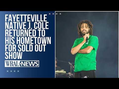 Fayetteville native J. Cole performs to sold-out hometown crowd