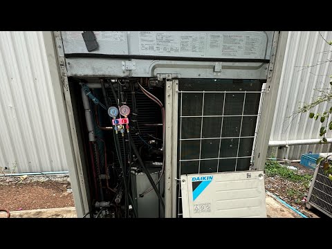 Repairing a Non-Cooling 173,000 BTU Inverter AC Unit #KabinBuriAirTechnician #HomeAC #FactoryAC
