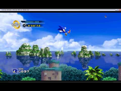 Sonic The Hedgehog 4 Iso And Splash Hill Zone Gameplay (HD)