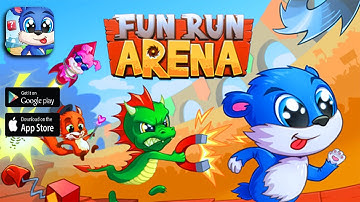 Fun Run Arena - Multiplayer Race Gameplay Playthrough HD (iOS, Android)