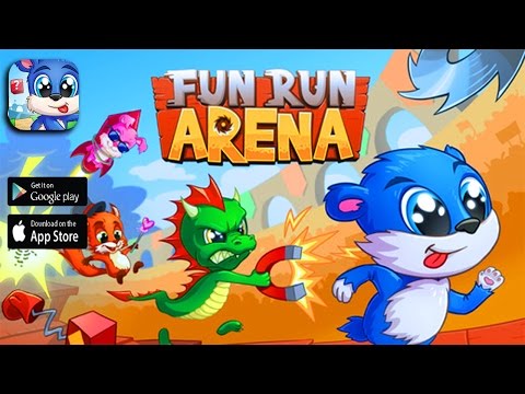 Fun Run Arena - Multiplayer Race Gameplay Playthrough HD (iOS, Android)