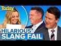 Ally tries to sound cool... and it goes very, very wrong! | Today Show Australia
