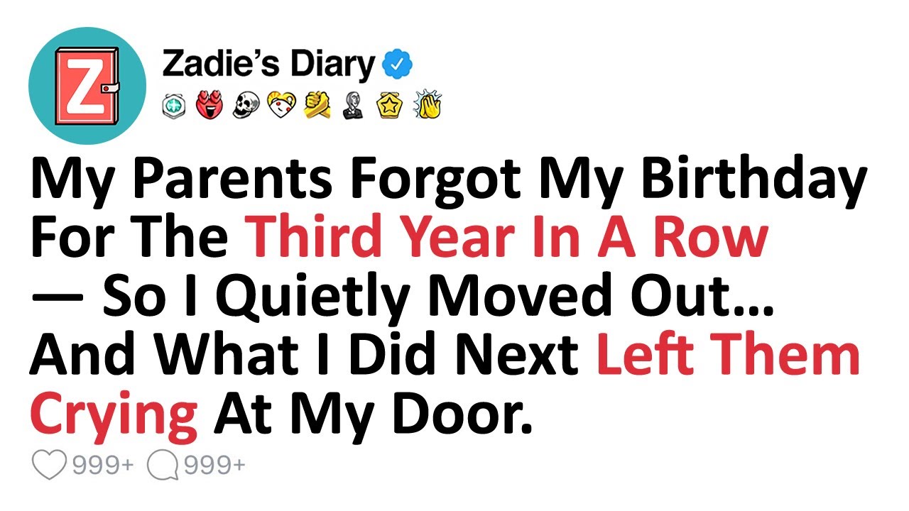 My Parents Forgot My Birthday For The Third Year In A Row—So I Quietly ...