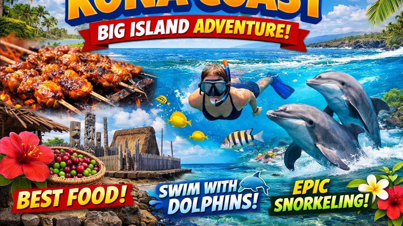 Kona Coast Hawaii:  Coffee, Culture, and The Best Snorkeling on Earth🌺