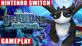 DreamWorks Dragons: Legends of the Nine Realms Nintendo Switch Gameplay screenshot 3