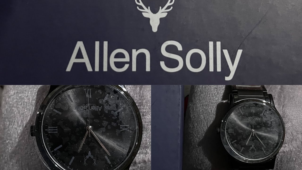 Allen Solly Analog Wrist Watch Unboxing And Review YouTube