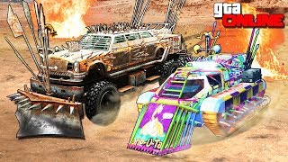 АПОКАЛИПСИС В ГТА! ВОЙНА ТАЧЕК ИЗ MAD MAX НА СТАДИОНЕ! 50.000.000$ НА ОБНОВЛЕНИЕ В GTA 5 ONLINE