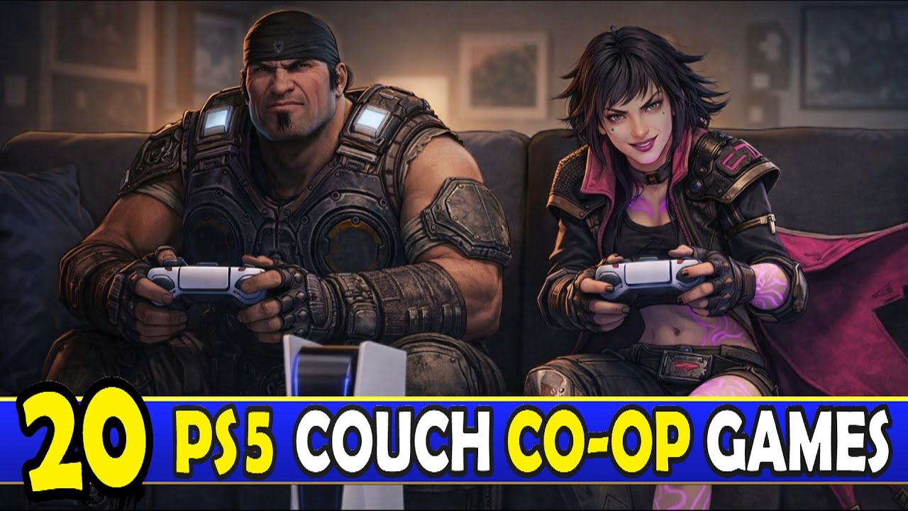 PS5 Couch-Coop Games - 20 Worth Playing Co-op Games + Platinum Difficulty & Time [2026]