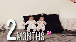 2 MONTH OLD TWIN UPDATE || How it has been for us!