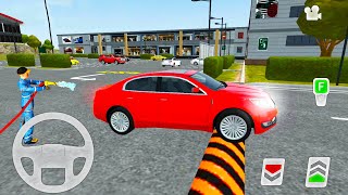 Red Car Driving Simulator - Highway Gas Station Service #15 - Android Gameplay screenshot 3