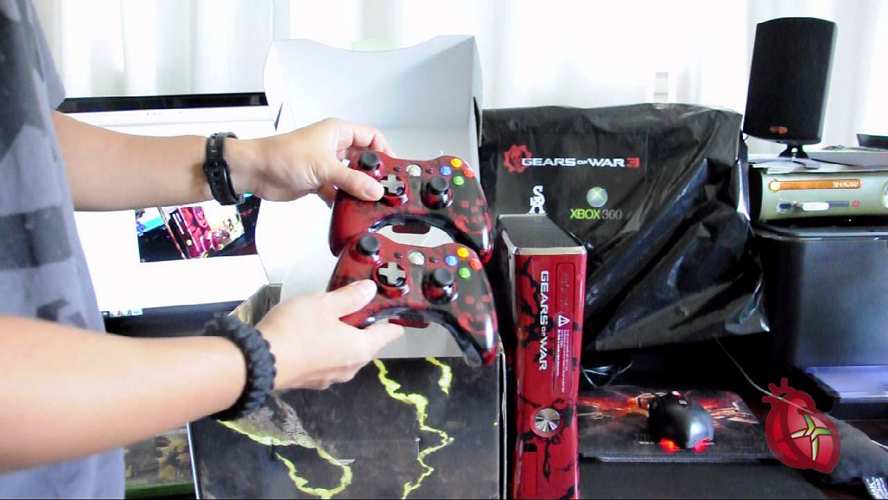 Gears of War Xbox 360 Unboxing