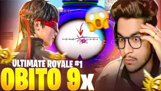 Fastest Ultimate Royal Funny Player Obito 9X Reaction