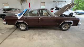 25E0565 - 1977 FORD GRANADA - TESTING ENGINE TRANSMISSION AND HEADLIGHTS
