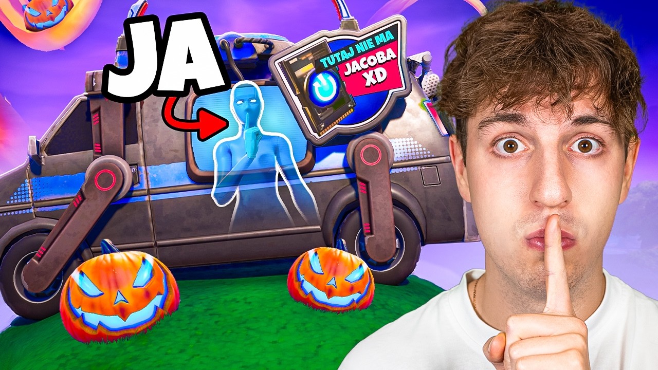 Włamaliśmy się na CHOWANEGO w HALLOWEEN Fortnite