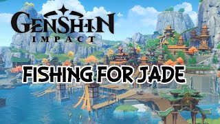 Fishing For Jade Walkthrough L Genshin Impact Gameplay No Commentary
