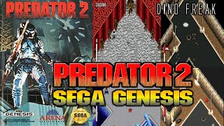 Predator 2 Sega Genesis/Videojuego de 1992/Explicación de la Trama y los Personajes/DINO-FREAK