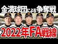 【巨人移籍濃厚!?】2022年オフにFA宣言の可能性のある選手について徹底解説