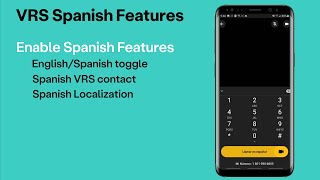 VRS Spanish Features Spanish UI localization -- Android screenshot 3