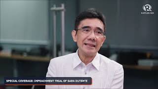 Corona impeachment prosecutor: Unexplained wealth case most important in Sara Duterte trial