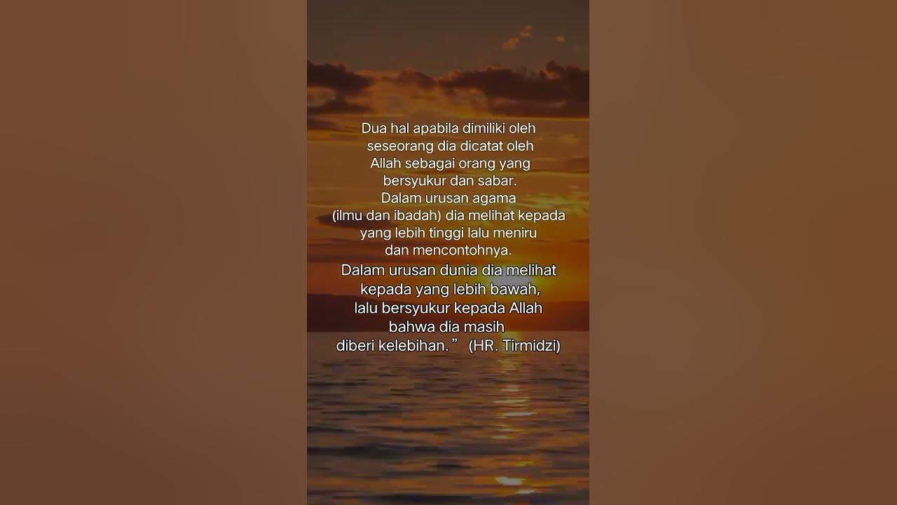 daily hadist pendek sahih bersyukur -9 #hadist #ngaji #bersyukur - Maxres2