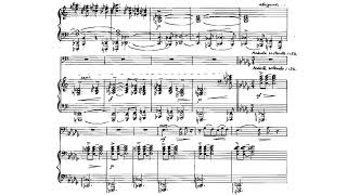 Video thumbnail of "[Eduard Tubin] Double Bass Concerto ETW 22 (Score-Video)"