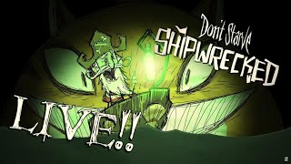 Woodlegs Sails the Seas, Ep2: Stormy Season Begins! (Dont Starve - Shipwrecked)