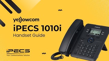 How to Use the Ericsson LG iPECS 1010i Handset | Full Setup & Feature Guide