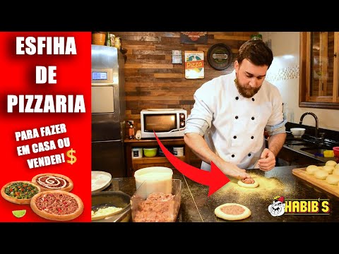 Receita da ESFIHA aberta - RECEITA super FÁCIL e GOSTOSA!