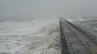 Hartlepool Heugh Pier Doing Its Job