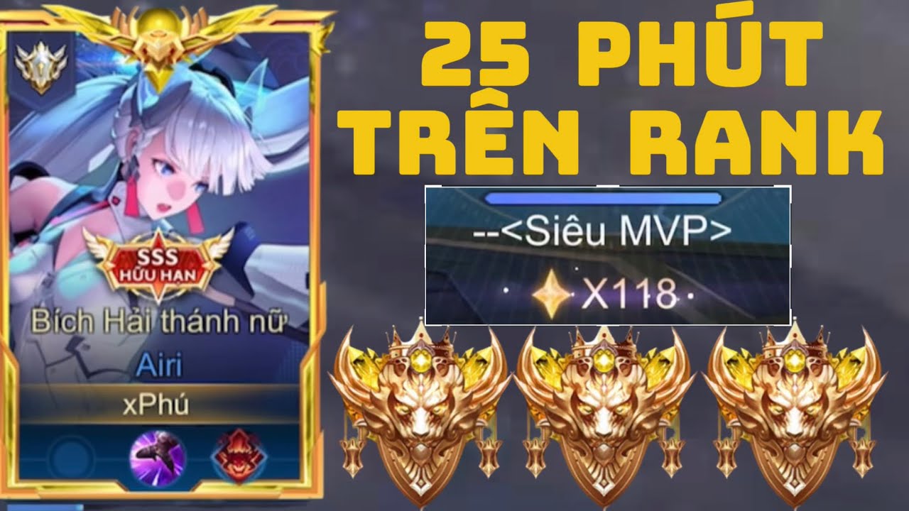 25 Phút (Phú invisible) Múa Airi Khiến Đồng Đội Phát Cuồng