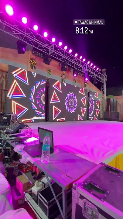 Trust and sharpy dj setup #short | 4 bass and 2 top | #lighting #sharpylight