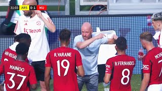 Erik ten Hag Beautiful Football Against Arsenal