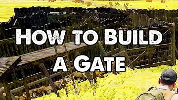 ARMA 2 DayZ Mod 1.9 Vanilla - How to Build a Base Gate