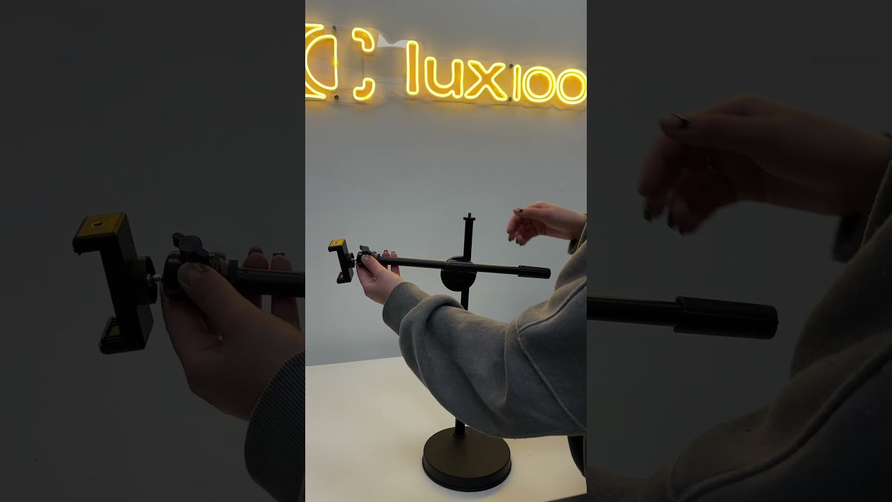 Настільний штатив журавель LUX100 для предметного знімання 