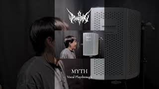 Dreadmeld - MYTH #breakdown #metal #deathcore #metalvocalist #vocalplaythrough #shout #scream #metal